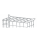Square Wire Guard for Signs, Bell Boxes and Light Fittings 325mmx325mmx200mm